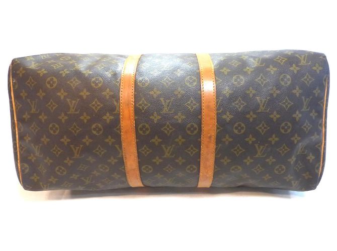 Louis Vuitton Keepall 55 Monogram - MI882 Braun - Ansicht 13