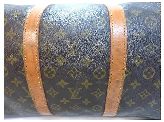 Louis Vuitton Keepall 55 Monogram - MI882 Braun - Ansicht 14