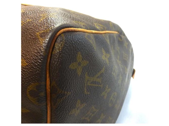 Louis Vuitton Keepall 55 Monogram - MI882 Braun - Ansicht 15