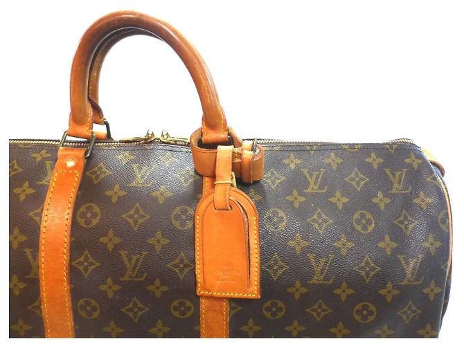 Louis Vuitton Keepall 55 Monogram - MI882 Braun - Ansicht 3