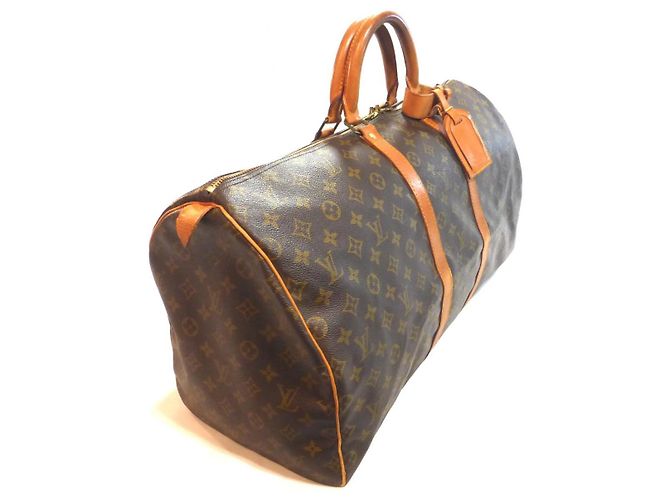Louis Vuitton Keepall 55 Monogram - MI882 Braun - Ansicht 7