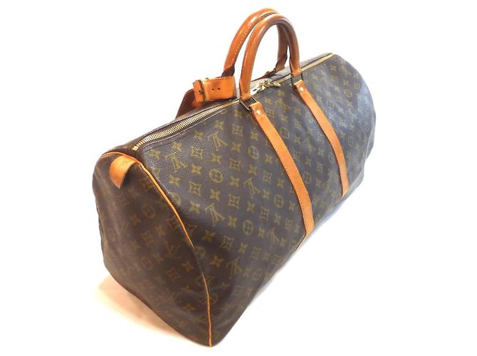 Louis Vuitton Keepall 55 Monogram - MI882 Braun - Ansicht 9