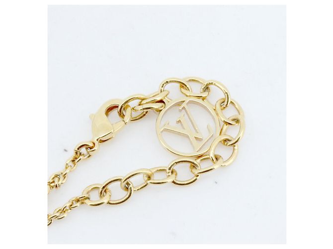 Collana Essenziale V Louis Vuitton D'oro - vista 5