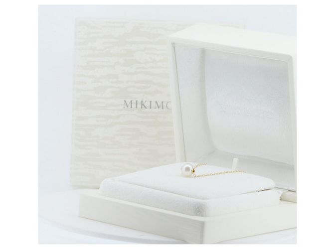 Collana di Perle Au750 Mikimoto D'oro - vista 6