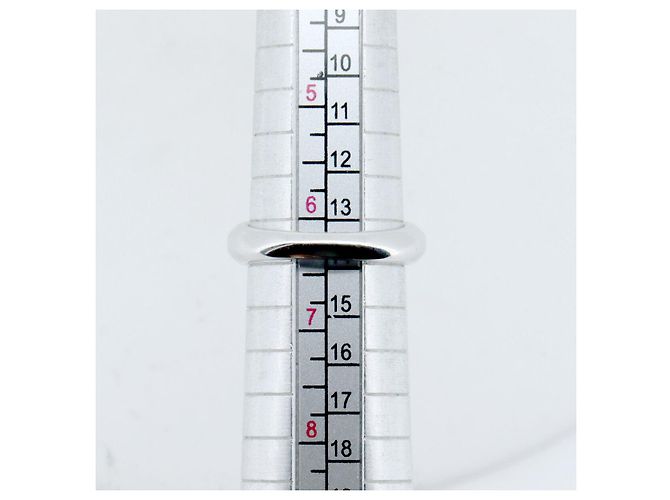 Autre Marque Diamantring mit grünem Granat Pt900 - Ansicht 10