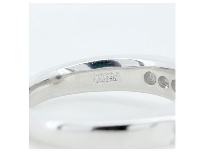 Autre Marque Diamantring mit schwarzem Opal Pt900 - Ansicht 4