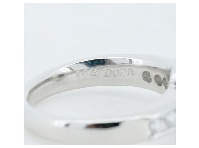 Autre Marque Diamantring mit schwarzem Opal Pt900 - Ansicht 5