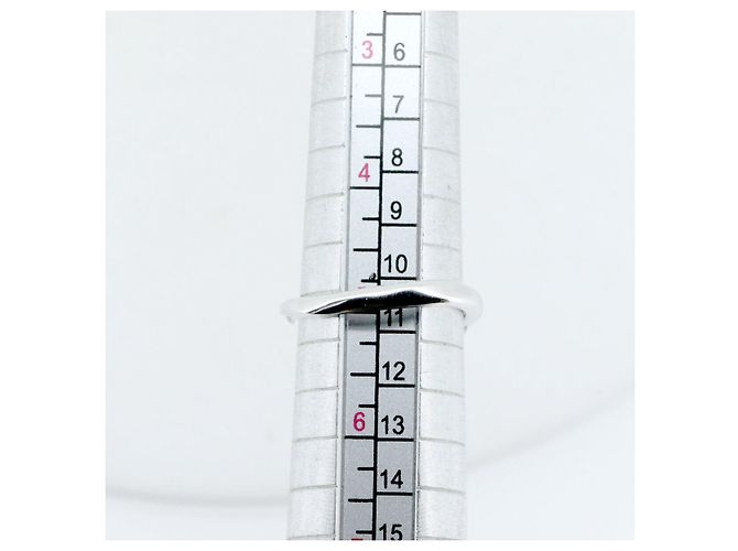 Autre Marque Pt900 Platin-Diamantring Silber - Ansicht 10