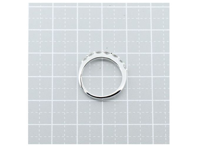 Autre Marque Pt900 Platin-Diamantring Silber - Ansicht 6