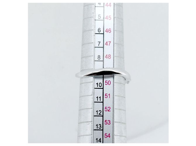 Autre Marque Pt900 Platin-Diamantring Silber - Ansicht 9
