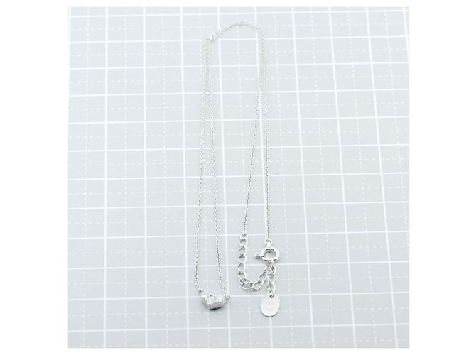 Autre Marque Collana in diamante Pt850 4℃ Argento - vista 5