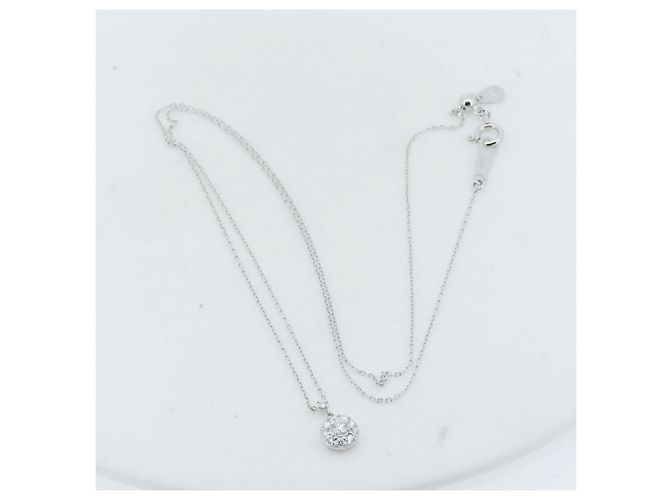 Autre Marque Collana di diamanti Vendome Aoyama Pt950/Pt850 Argento - vista 2