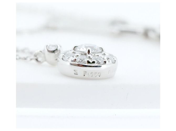 Autre Marque Collana di diamanti Vendome Aoyama Pt950/Pt850 Argento - vista 6