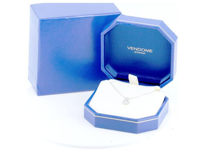 Autre Marque Collana di diamanti Vendome Aoyama Pt950/Pt850 Argento - vista 9