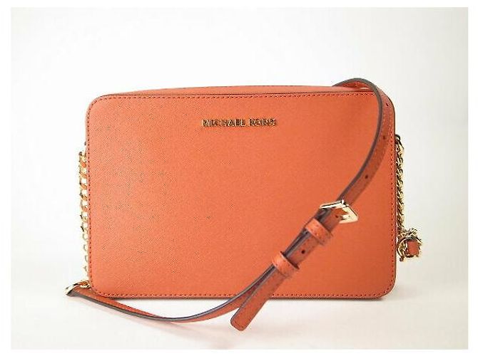 Borsa a Spalla in Pelle Michael Kors 35T8GT Rosso - vista 2