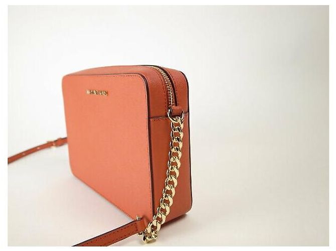 Borsa a Spalla in Pelle Michael Kors 35T8GT Rosso - vista 4