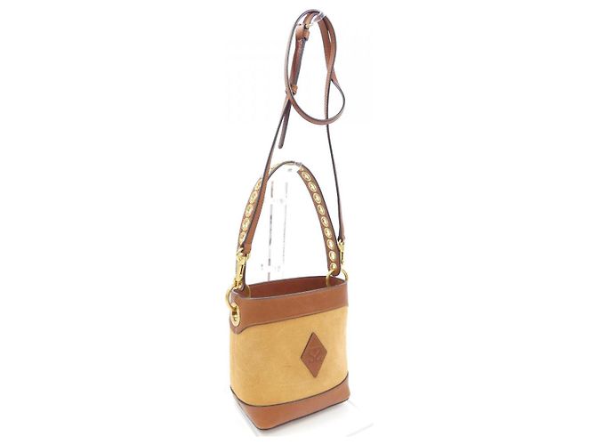 Autre Marque Borsa a spalla in pelle Sandro Marrone - vista 2