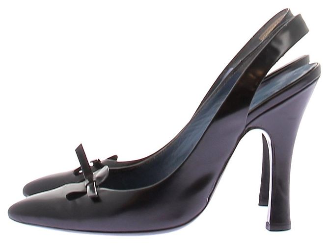 Décolleté Marc Jacobs in pelle nera 36,5 Nero - vista 3