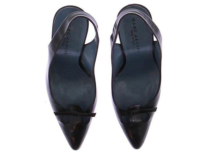 Décolleté Marc Jacobs in pelle nera 36,5 Nero - vista 6