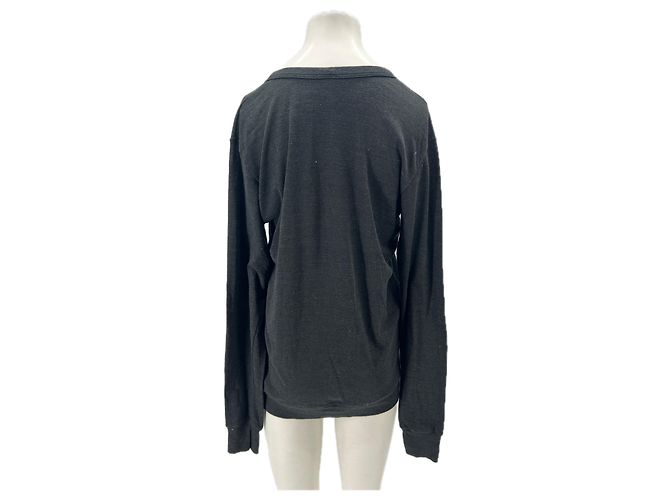 American Apparel Cardigan Grau - Ansicht 2