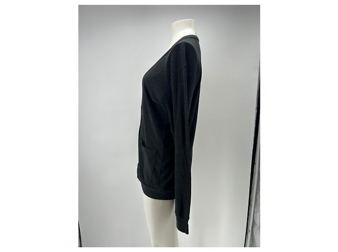 American Apparel Cardigan Grau - Ansicht 4