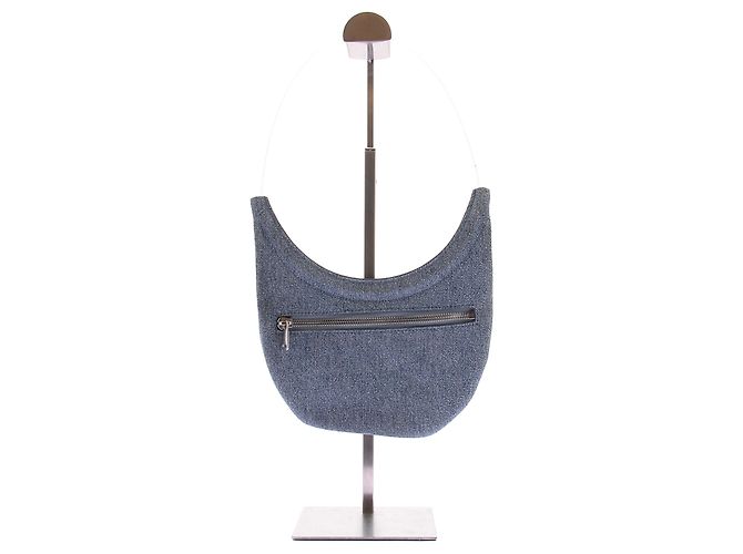 Borsa a mano in denim blu Coperni - vista 5
