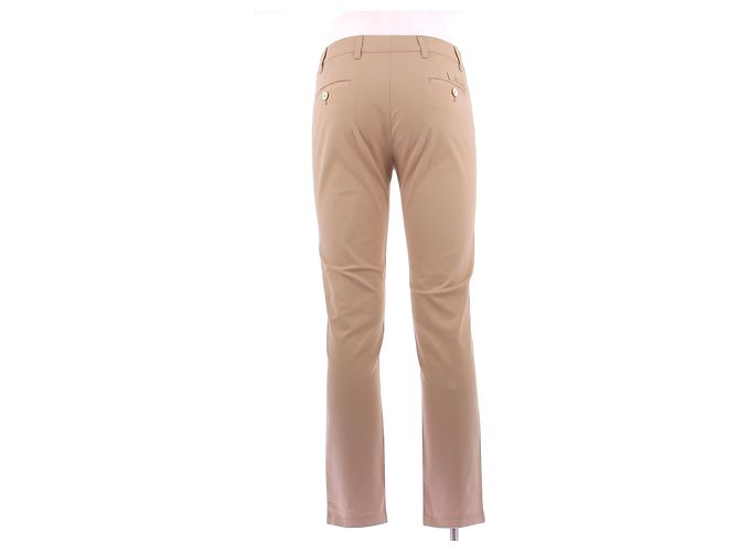 Pantalones Prada beige de algodón - vista 2