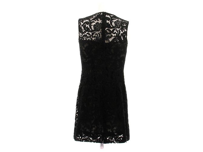 Prada Schwarzes Spitzenkleid - Ansicht 2