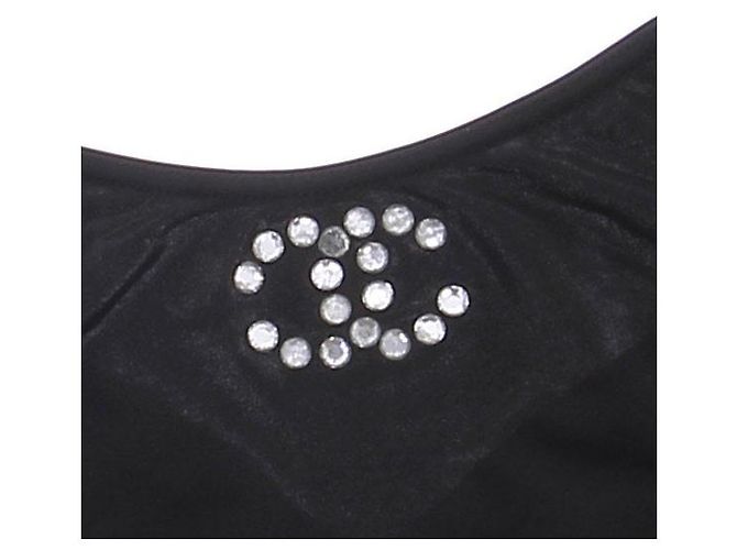 Chanel Bikini de dos piezas con strass Negro - vista 5
