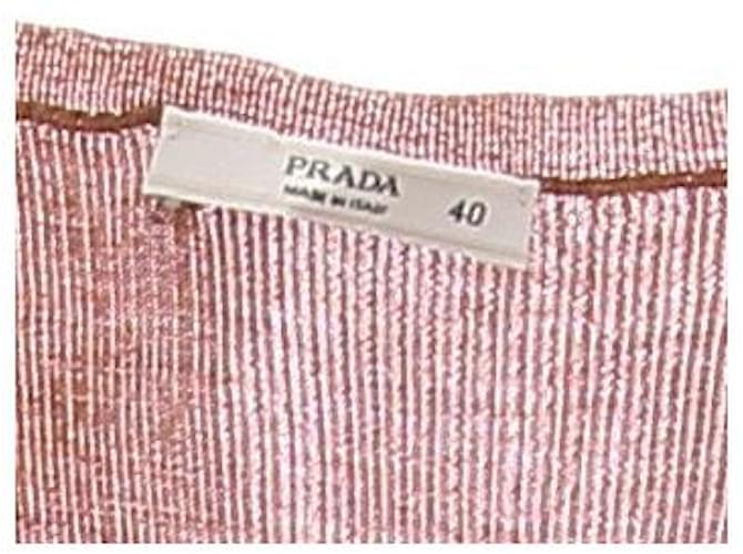 Top de cachemira Prada marrón Castaño - vista 5