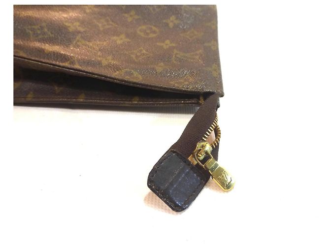 Louis Vuitton Pochette 26 Monogramma - 834 Marrone - vista 17