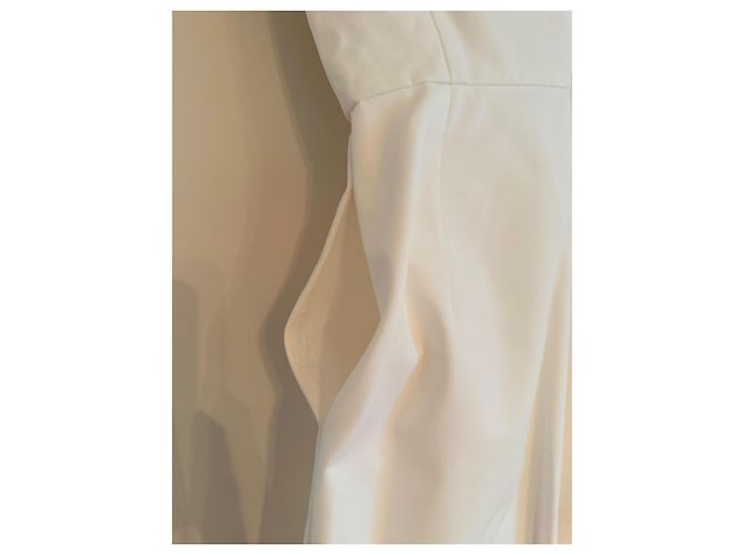 ABITO DIOR CUORE MODELLO SFILATA 40 FR Bianco Rosso - vista 7
