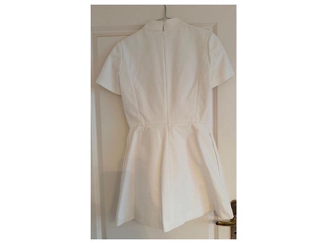 ABITO DIOR CUORE MODELLO SFILATA 40 FR Bianco Rosso - vista 8
