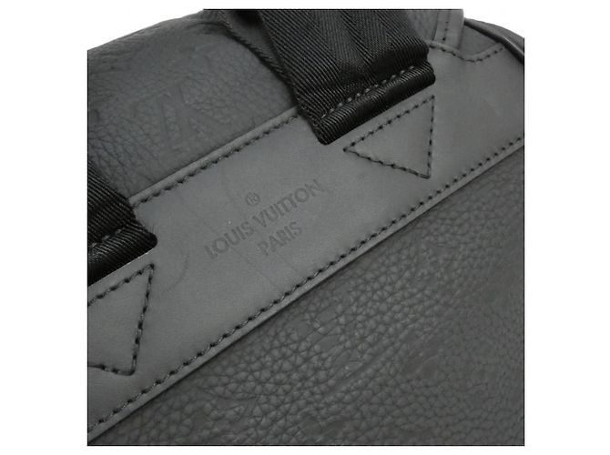 Zaino Montsouris in Monogram Taurillon Louis Vuitton Nero - vista 6