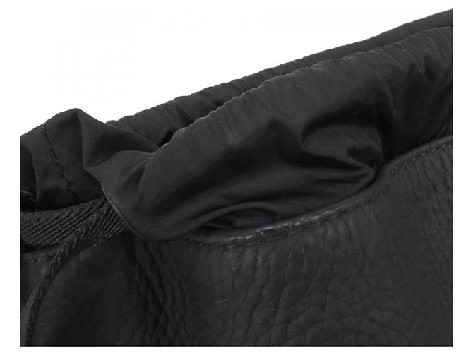 Zaino Montsouris in Monogram Taurillon Louis Vuitton Nero - vista 9