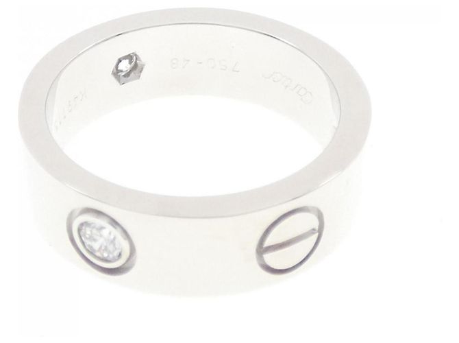 Cartier Love Halb-Diamant Ring Golden - Ansicht 3