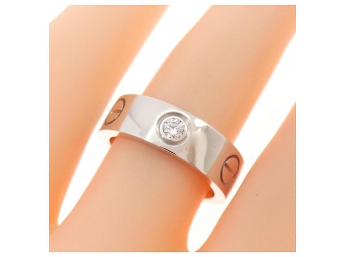 Cartier Love Halb-Diamant Ring Golden - Ansicht 5