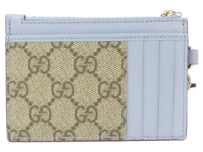 Estuche para monedas y llaves Gucci Azul claro - vista 2
