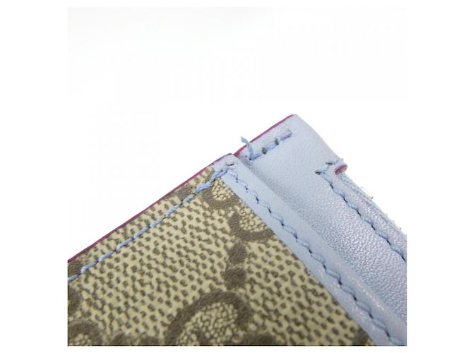 Estuche para monedas y llaves Gucci Azul claro - vista 3