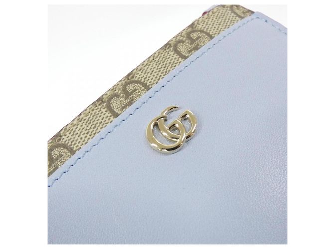 Estuche para monedas y llaves Gucci Azul claro - vista 5