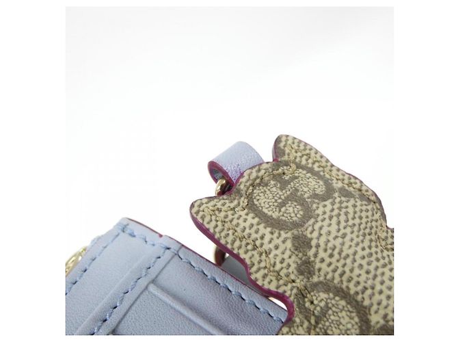 Estuche para monedas y llaves Gucci Azul claro - vista 8