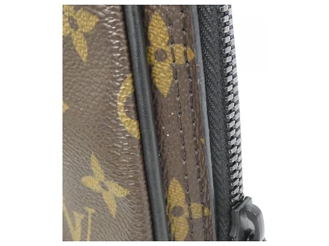 Borsa laterale utilitaria Louis Vuitton Monogram Solar Ray Marrone Nero - vista 5