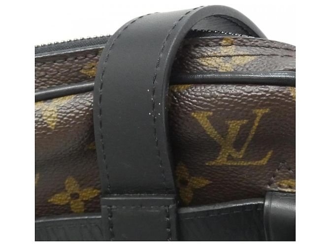 Borsa laterale utilitaria Louis Vuitton Monogram Solar Ray Marrone Nero - vista 8