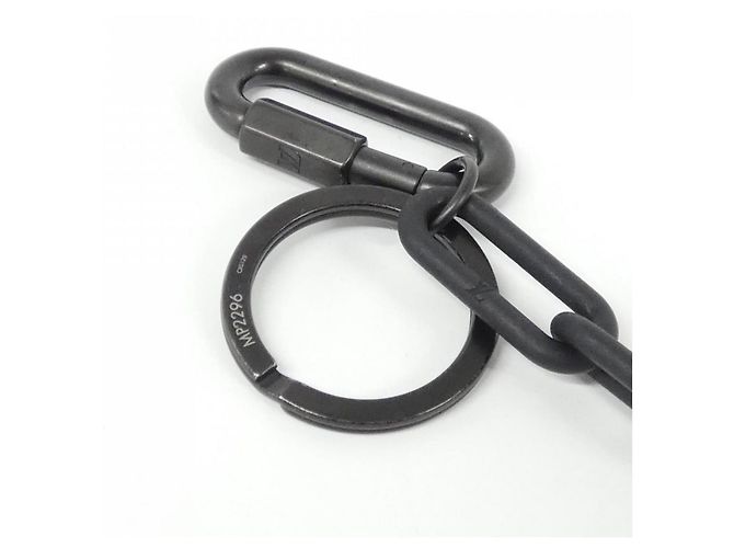 Llave de Monedero Louis Vuitton Cadena Negro - vista 7