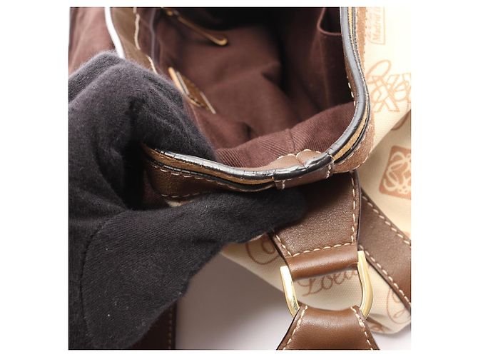 Borsa a Spalla Loewe 160 Anniversario Marrone Crudo - vista 12