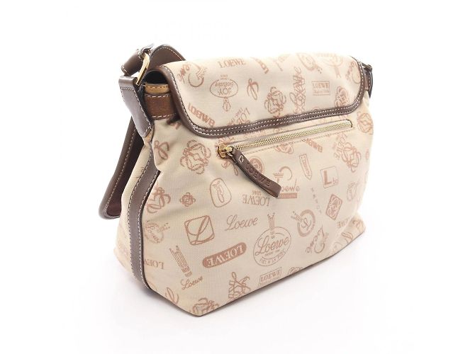 Borsa a Spalla Loewe 160 Anniversario Marrone Crudo - vista 8