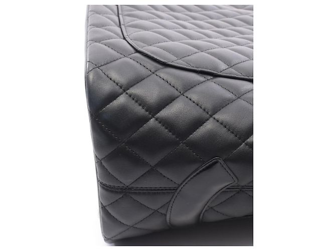 Borsa tote grande della linea Cambon di Chanel Nero - vista 8