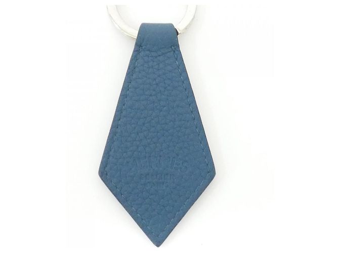 Ring Hermès Portachiavi Tab Hermes Blu Verde chiaro - vista 2