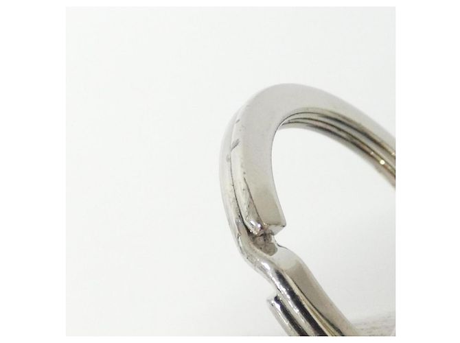Ring Hermès Portachiavi Tab Hermes Blu Verde chiaro - vista 4