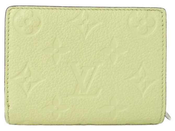 Cartera Claire Monogram Empreinte Louis Vuitton Verde Verde claro - vista 2